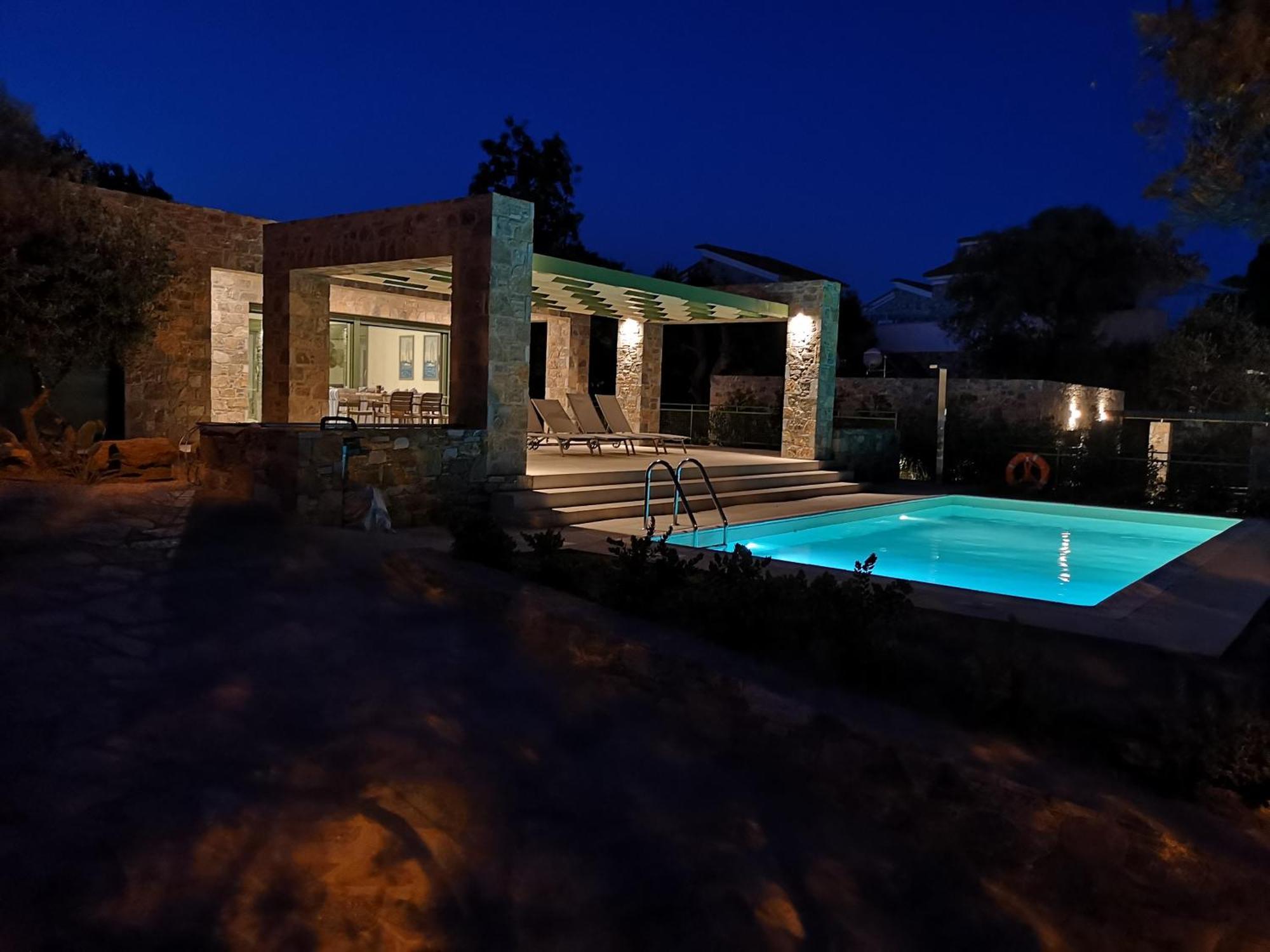 Ouzo Stone House 1 With Private Pool Villa Plomari Exterior photo